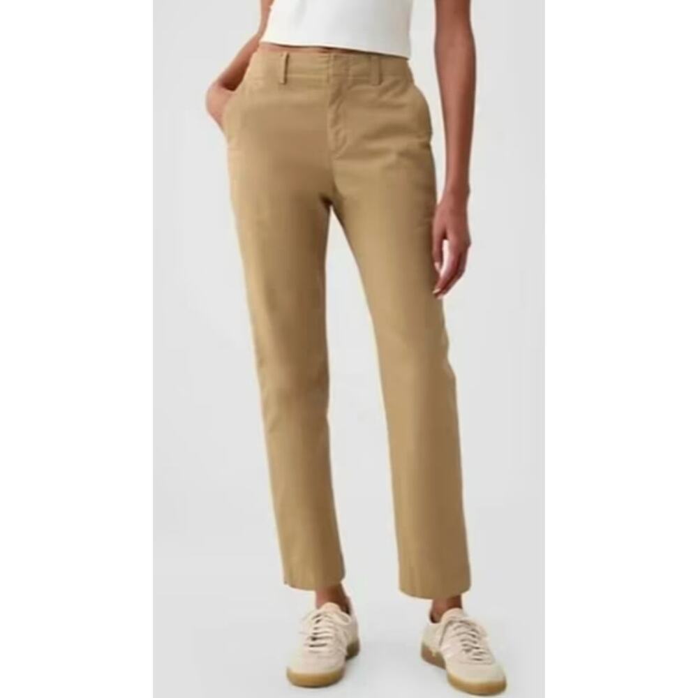 Gap Khaki Slim Ankle Pant size 8